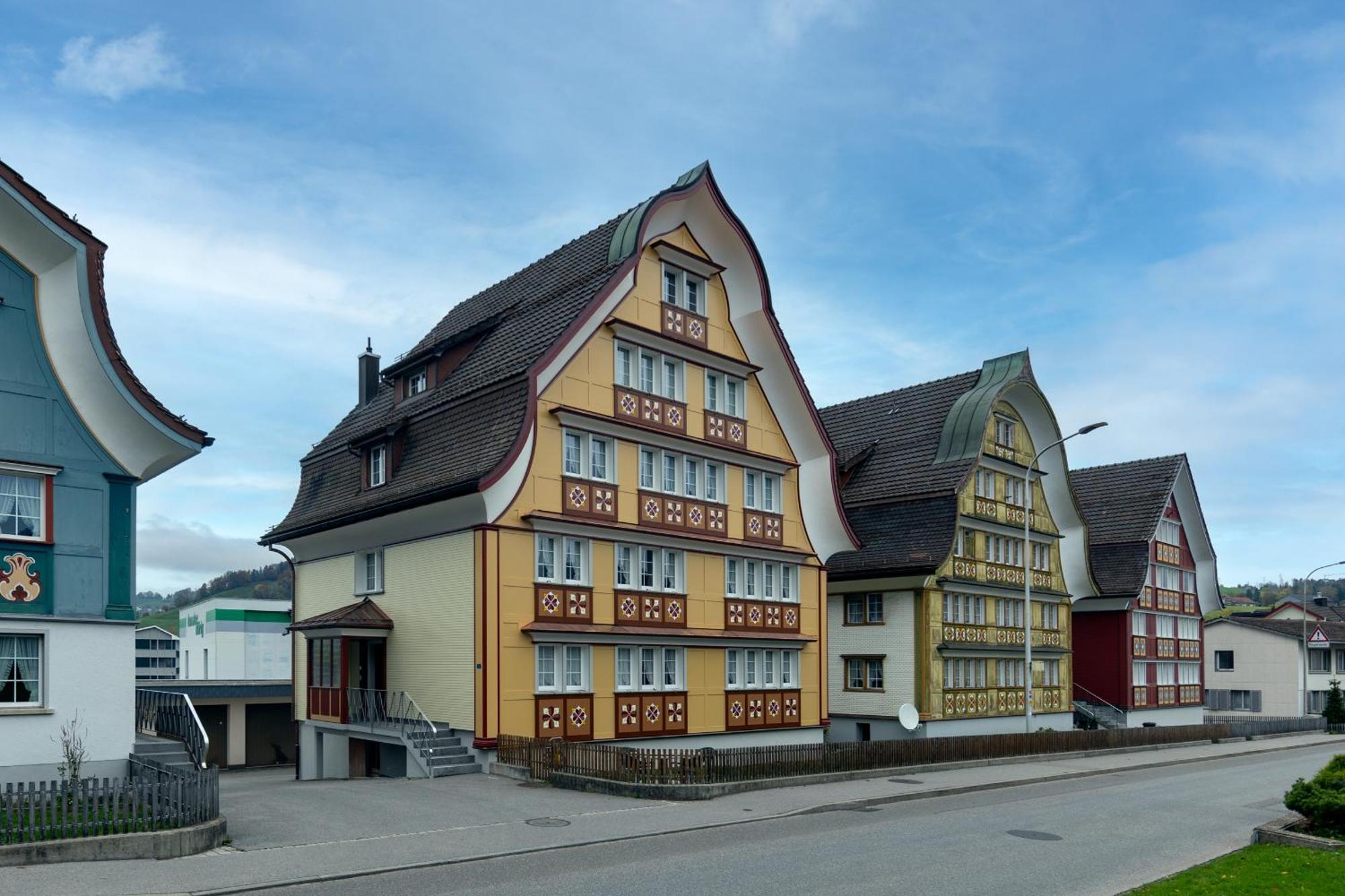 Blattenheimat - Im Traditionellen Appenzeller Haus Exterior foto
